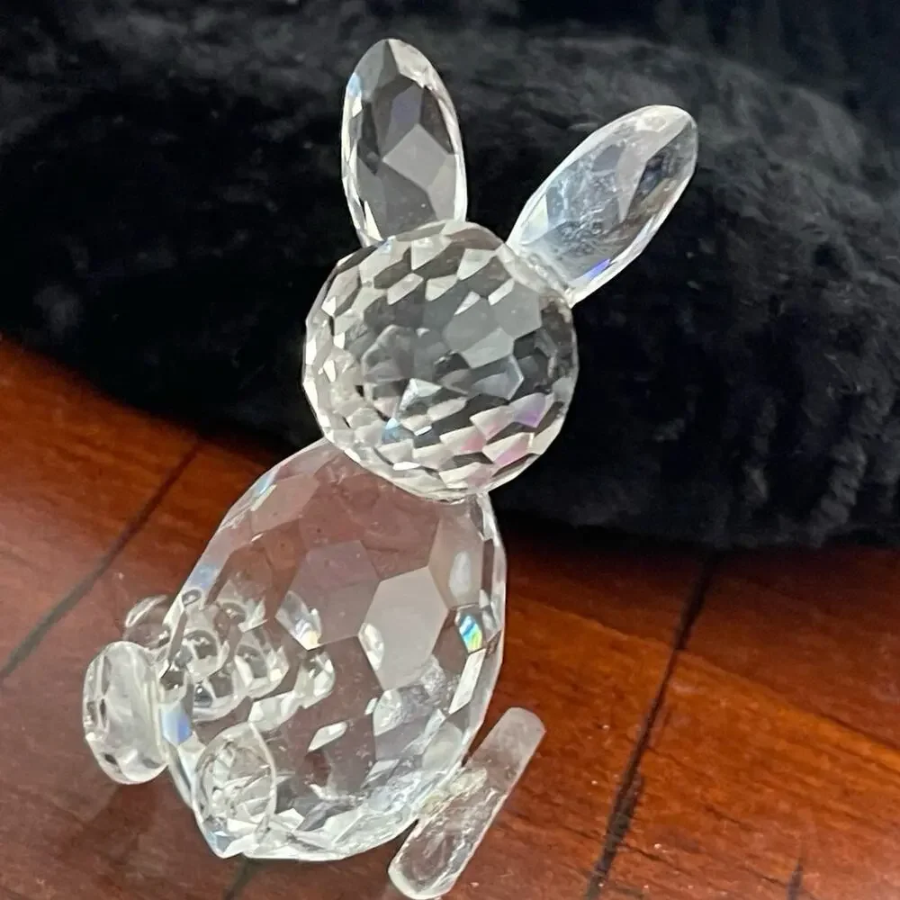Swarovski crystal bunny